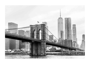 Poster Brooklyn Bridge