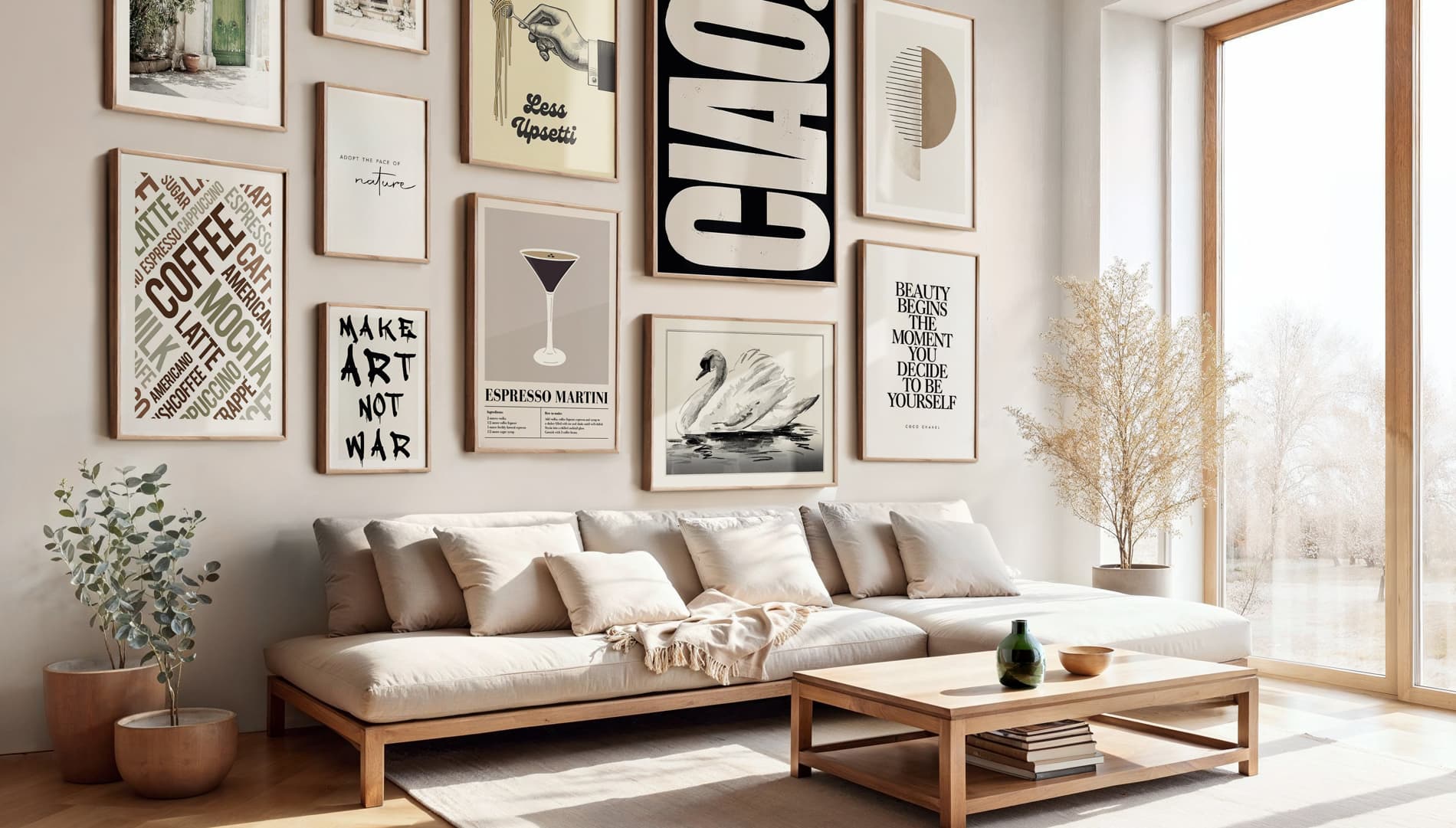 Typography posters Posters